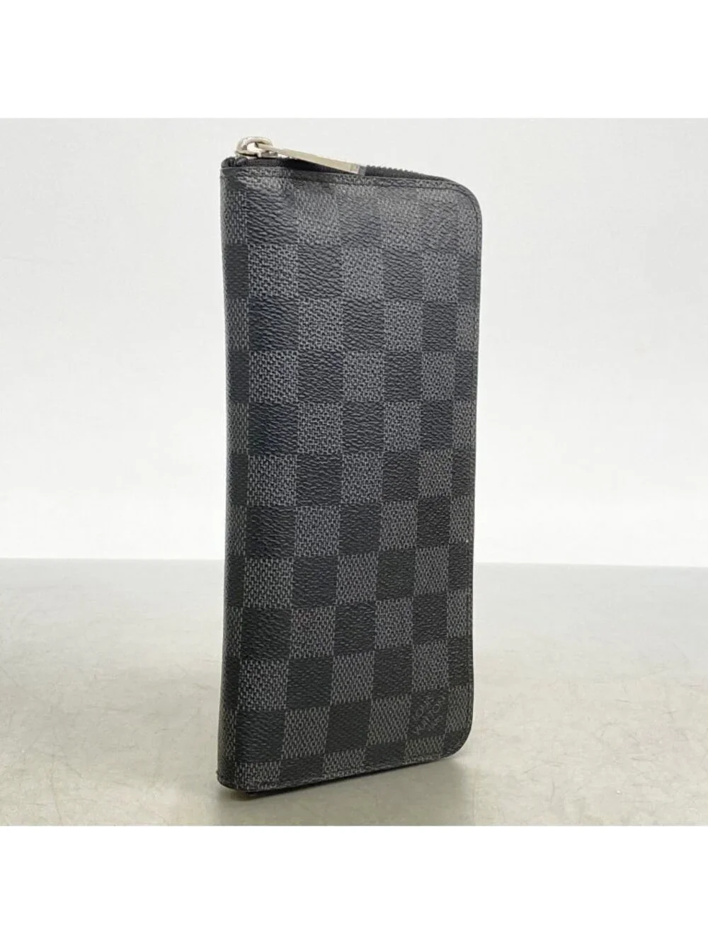 Louis Vuitton Wallet Damier Graphite Zippy Vertical Vintage - Picture 2 of 8